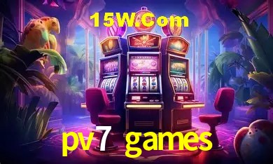 Interface moderna da plataforma pv7 games